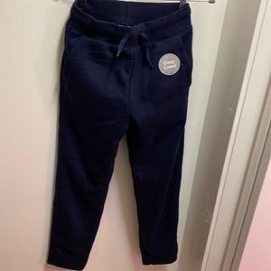 Gap boys navy fleece lined cozy sweatpants; never worn size 12 XL